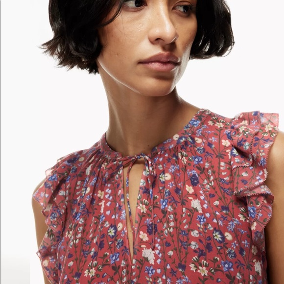 Aritzia Wilfred Chanson Blouse NWT Sz Small - Picture 3 of 6